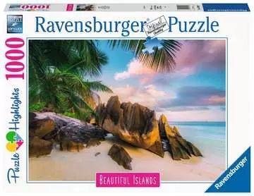 Puzzle 1000 p - Les Seychelles (Puzzle Highlights, Îles de rêve) Puzzle;Puzzle adulte - Image 1 - Ravensburger