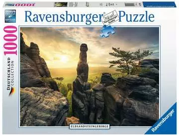 Puzzle 1000 p - Monolithe, Montagnes de grès de l Elbe Puzzle;Puzzle adulte - Image 1 - Ravensburger