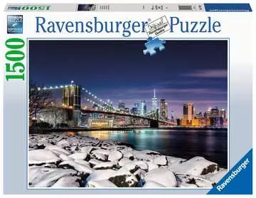 Puzzle 1500 p - New York en hiver Puzzle;Puzzle adulte - Image 1 - Ravensburger