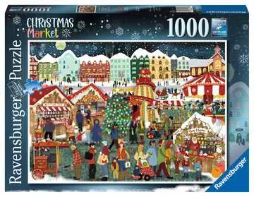 Puzzle 1000 p - Le marché de Noël Puzzle;Puzzle adulte - Image 1 - Ravensburger