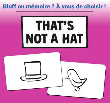 🎩 THAT'S NOT A HAT 🎩 règle du jeu en français par #expliquemoica  #ravensburger 