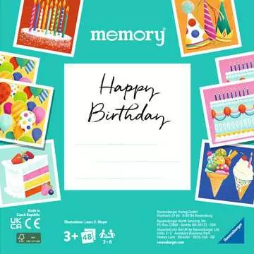mini memory® - Joyeux Anniversaire Jeux éducatifs;Loto, domino, memory® - Image 2 - Ravensburger