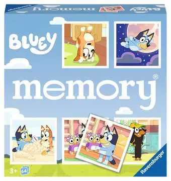 Grand memory® Bluey Jeux éducatifs;Loto, domino, memory® - Image 1 - Ravensburger