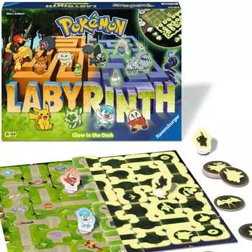 Labyrinthe Pokémon - Édition Phosphorescent Jeux de société;Jeux famille - Image 4 - Ravensburger