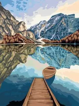 CreArt - 30x40 cm - Lake views Loisirs créatifs;Peinture - Numéro d art - Image 2 - Ravensburger