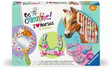 Be Creative kit Multi-activités Horses Loisirs créatifs;Création d objets - Image 1 - Ravensburger