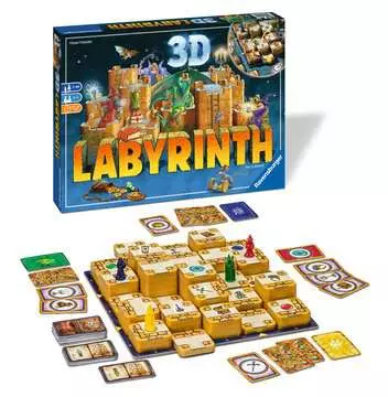 Labyrinthe 3D Jeux de société;Jeux famille - Image 3 - Ravensburger