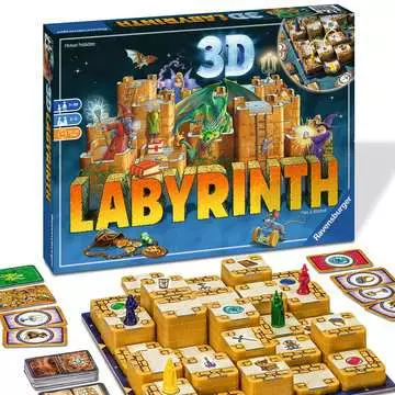 Labyrinthe 3D Jeux de société;Jeux famille - Image 4 - Ravensburger