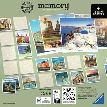 Collectors  memory® Voyage Jeux éducatifs;Loto, domino, memory® - Image 2 - Ravensburger