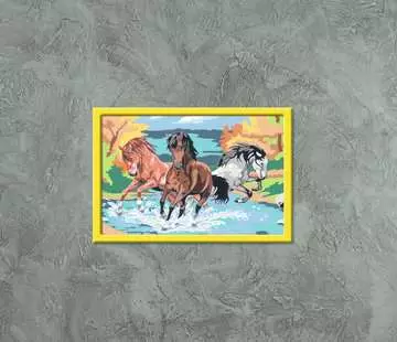 Numéro d art - 31x21cm - Horde de chevaux Loisirs créatifs;Peinture - Numéro d art - Image 5 - Ravensburger