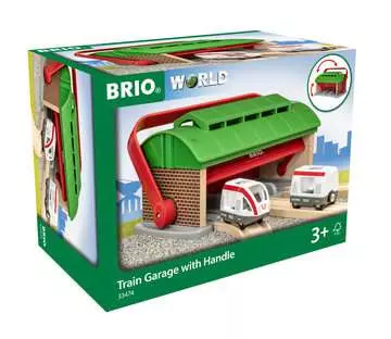 Garage pour Trains Portatif BRIO;BRIO Trains - Image 1 - Ravensburger