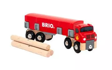 Camion de Transport de Bois BRIO;BRIO Trains - Image 2 - Ravensburger