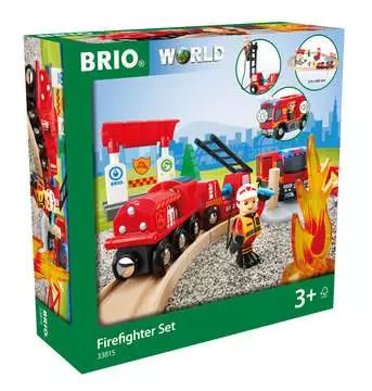 BRIO Circuit Action Pompier BRIO;BRIO Trains - Image 1 - Ravensburger