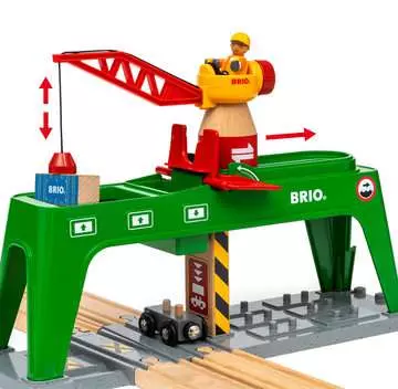 Grue double voie de chargement BRIO;BRIO Trains - Image 6 - Ravensburger