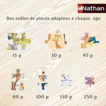 Nathan puzzle 30 p - L'heure de dormir / Bluey