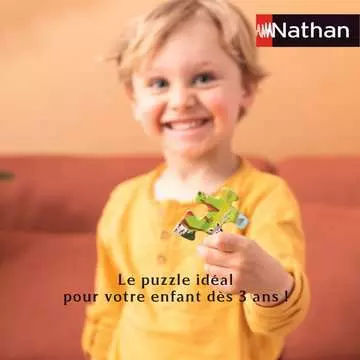 Nathan puzzle cadre 15 p - Les dinosaures du Jurassique Puzzle Nathan;Puzzle enfant - Image 5 - Ravensburger