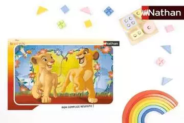 Nathan puzzle cadre 15 p - Simba et Nala / Disney Le Roi Lion Puzzle Nathan;Puzzle enfant - Image 6 - Ravensburger