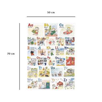 Puzzle 1000 pièces L'abécédaire de Babar - Adultes et enfants dès 12 ans -  Collection Mes Héros - 87364 - Nathan - Cdiscount Jeux - Jouets