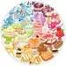 Puzzle rond 500 p - Desserts (Circle of Colors) Puzzle;Puzzle adulte - Image 2 - Ravensburger
